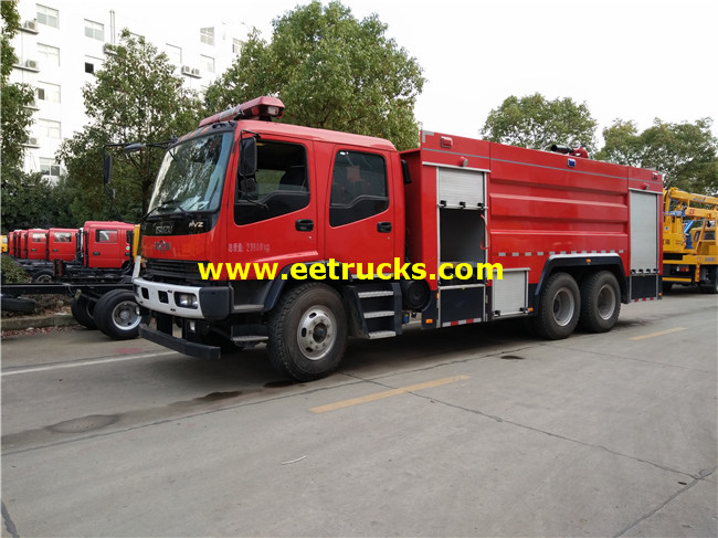 10 Wheel ISUZU Fire Trucks