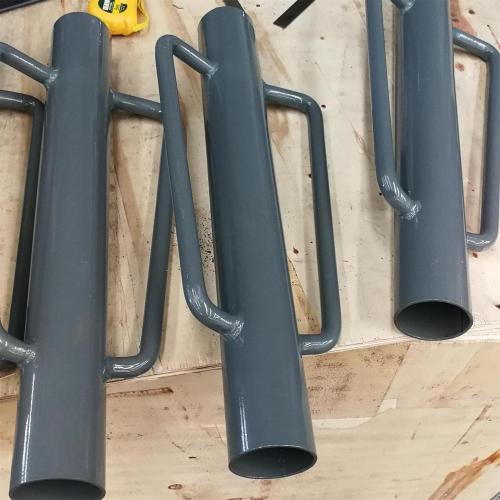 Metall Tube Handle Post Driver Fence Post Rammer