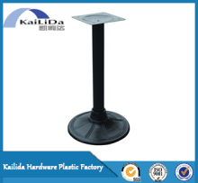 Industrial adjustable dining table pedestal base legs