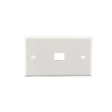 70x115mm US Type Faceplate Wall Plate for RJ45 Keystone Jack