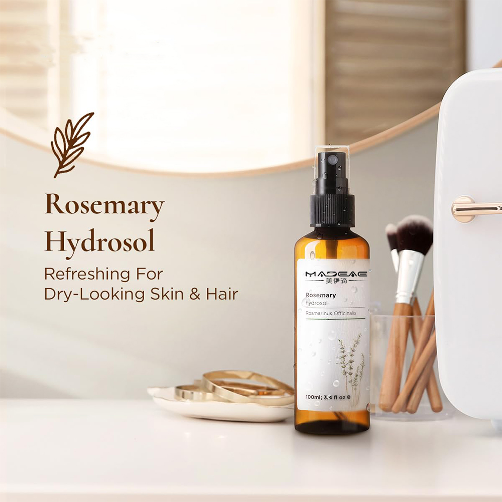 Rosemary Hydrosol Rosemary Air Rosemary Rambut Pertumbuhan Semprot Air Larut