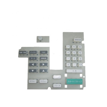 multi color matte silicone rubber keypads for calculator