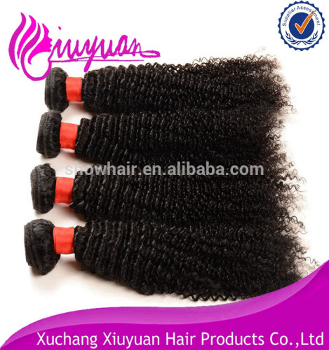 ends full cuticle cheap pre-bonded hair extension brazilian kinky curly