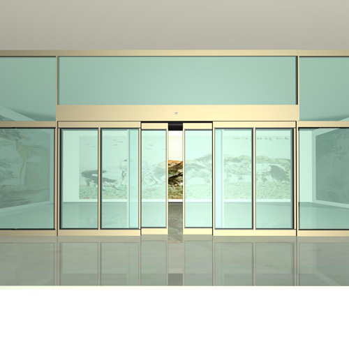 Automatic Telescopic Sliding Doors for Office Buildings