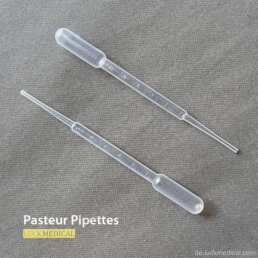 Pasteur -Pipetten Kunststoff 1ml 3ml 5ml