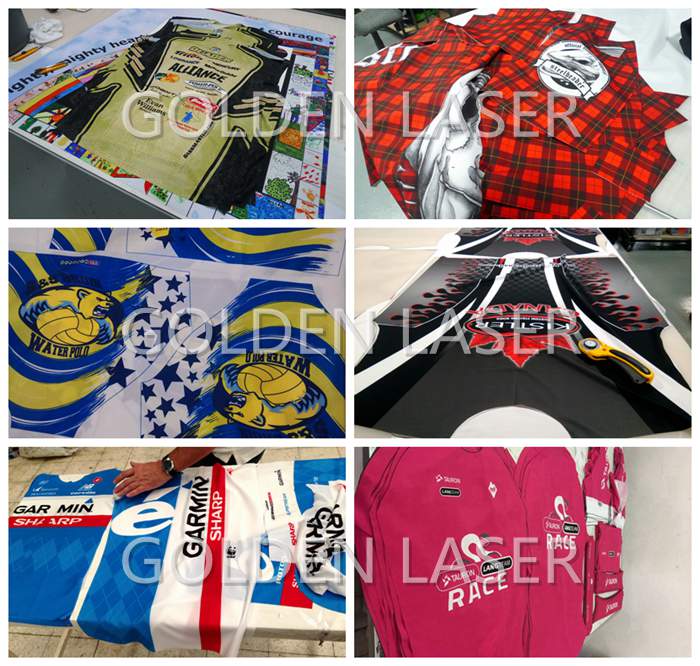 Sublimation Printed Fabrics and Textiles Laser Cutting