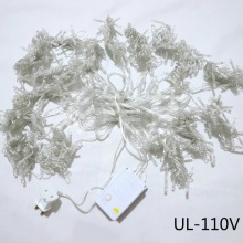 Solar 3x3m 300 LED Window Curtain String Light