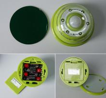 storage different colors 6 led mini led motion detector lights