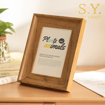 Textured Wood Grain Tabletop Frame