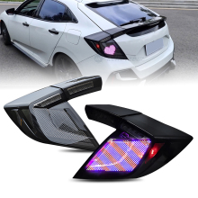 HCMOTIONZ LED Tail Lights for Honda Civic 2017-2021 Hatchback