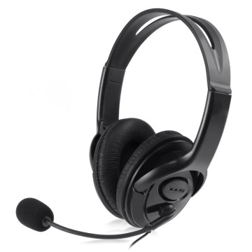 call center USB plug pc headset with microphone