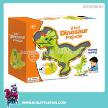 Kids dinosaur shape drawing projector toy