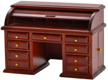 Diy wooden dollhouse furniture miniature desk