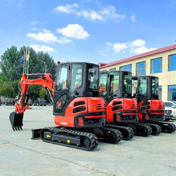 จัดส่งฟรี 3.5Ton Mini Excavator Mini Digger CE CE