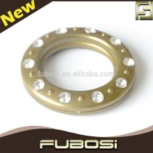 Plastic decorative curtain rings eyelet for curtain rod