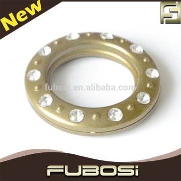 Plastic decorative curtain rings eyelet for curtain rod