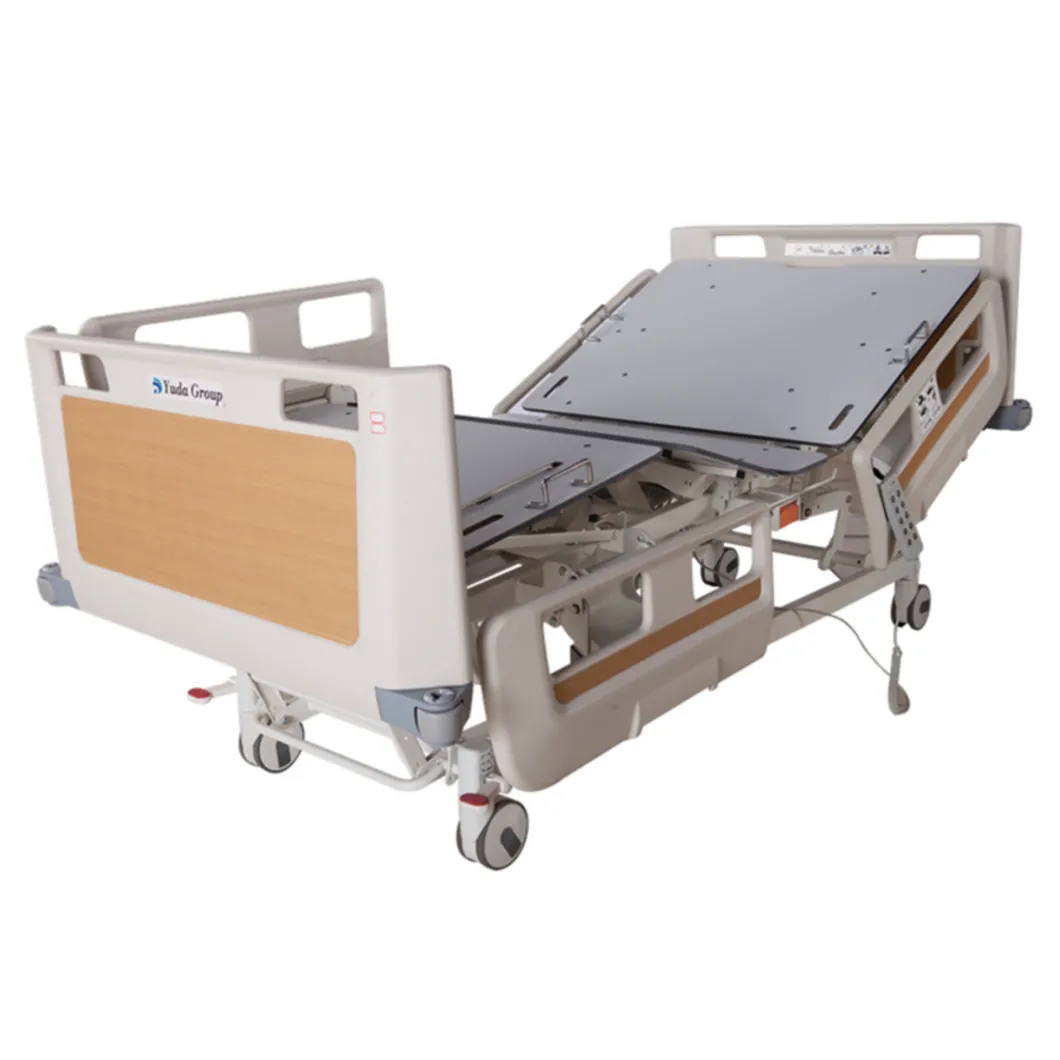 Removable Electric Medical Hospital Bed for ICU Room with CPR