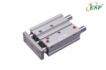 High non-rotating accurancy MGP series pneumatic new compact tri-rod cylinders