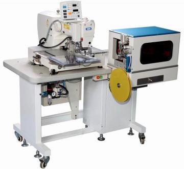 Automatic Shoelace Loop Attaching Sewing Machine