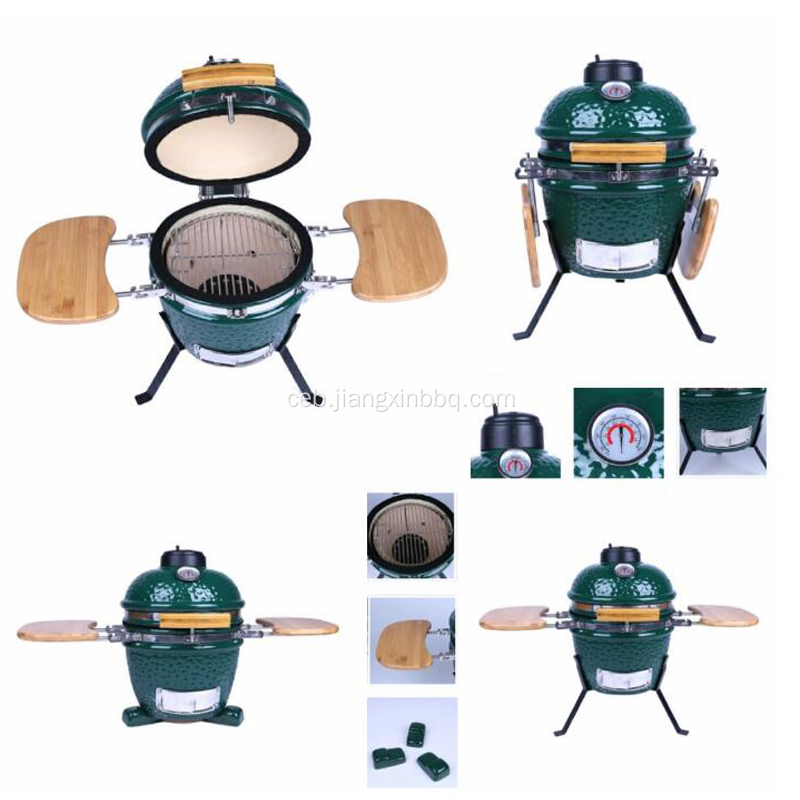 12 Pulgada nga Kettle Ceramic Kamado Grill