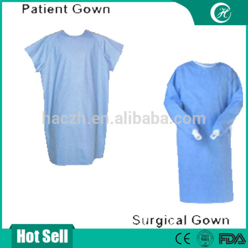 surgical gown disposable nonwoven paper gown hair cap lab coat disposable isolation gown disposable clothes