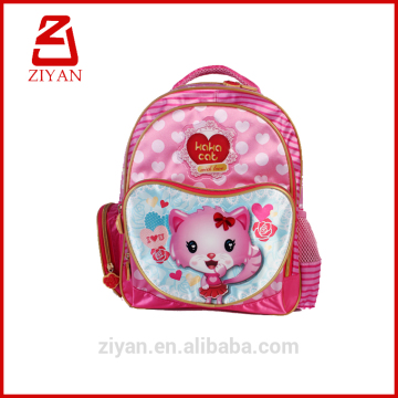 2016 alibaba china factory stock school girls school backpacks