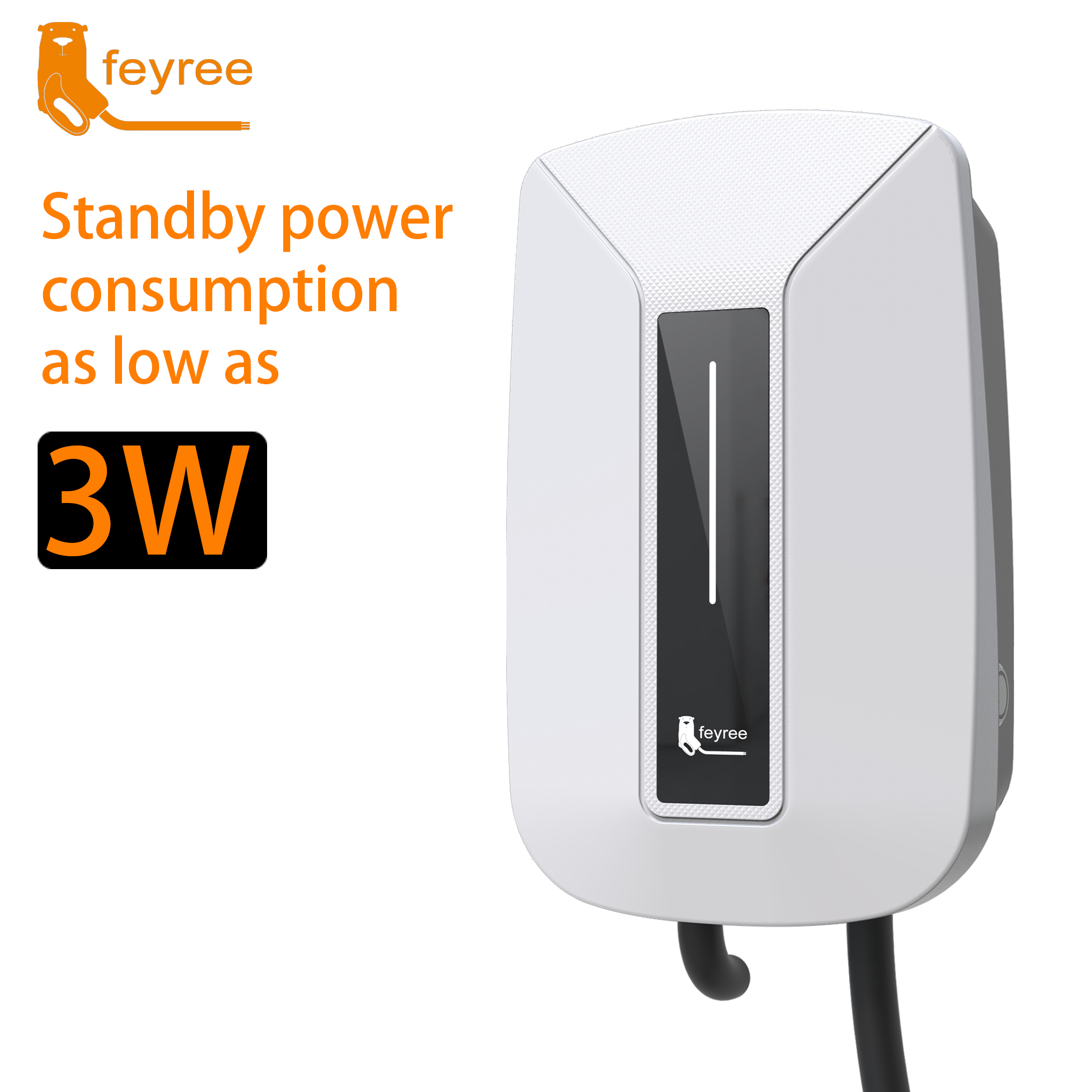 Feyree Gbt 7kw Wallbox Ev Ac Charger 32a Electric Vehicle Charging ...