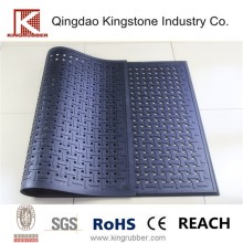 non slip perforated kitchen rubber floor mats