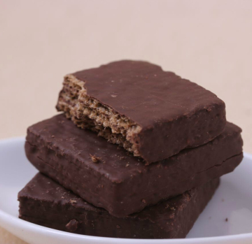 High quality chocolate coated chocolate wafer