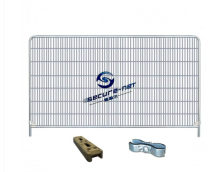 Standard Round Top Temporary Fence England Market