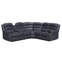 Palomino Fabric 5-Seat Corner Recliner Sofa Set: A Popular Choice for Modern Home Furniture in the Living Room