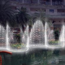 Program Control Music Water Fountain with Shooter