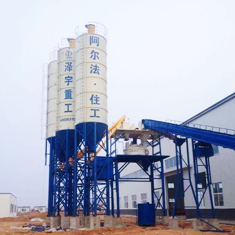 Malaysia modular HZS60 concrete mixing plant on sale