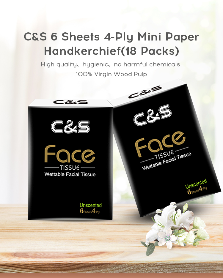 4 Ply Mini Pocket Tissue Paper