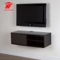 Black Bedroom Simple TV Stand with Mount