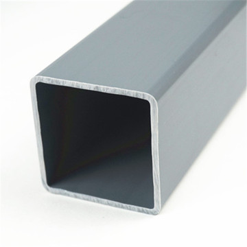 PVC Guardrail Tube - Hard Plastic Pipe, Colored Rectangular Tube