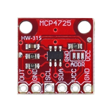 I2C MCP4725 DAC Breakout Board Development Kit