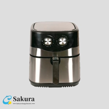 Double Pot Air Fryer with Manual Controls