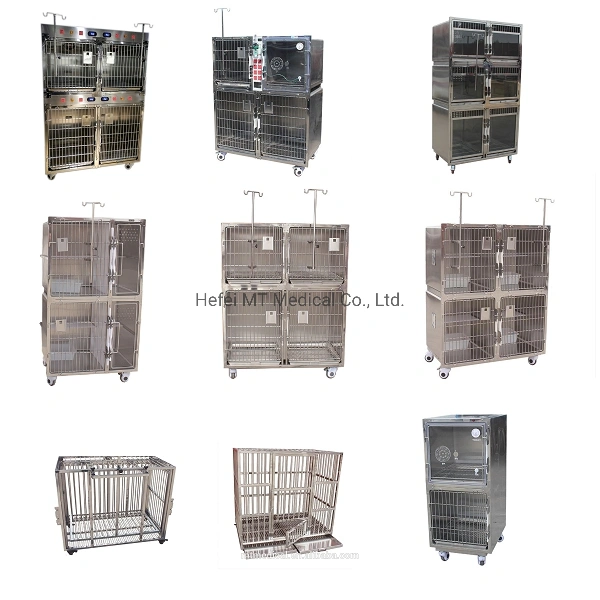 304 Stainless Steel Veterinary Equipment Display Cage for Sale