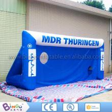 inflatable football goal gate /inflatable soccer game kor kids with certificate