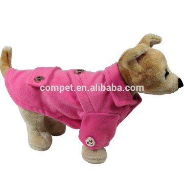 Dog Clothes Spring & Autumn Peach Pet Dog Woolen Coat