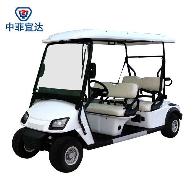 China Made Battery Operated 4 Seater Electric Golf Cart