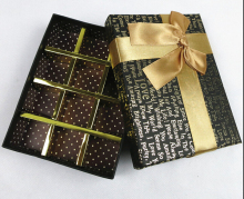 Customized elegant wedding chocolate box,chocolate gift box wholesale,chocolate packaging box