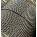 ROPE DE TIRE D&#39;ACIER 7X7 1 / 8IN 304