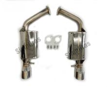 Axle-Back Dual Exhausts for 92-00 Lexus SC