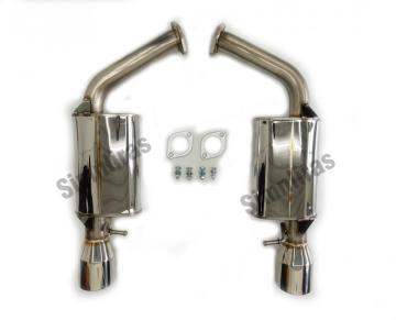 Axle-Back Dual Exhausts for 92-00 Lexus SC