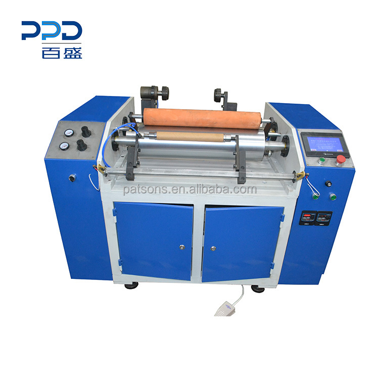 China Supplier Semi-Automatic 1.5kw PE Cling Wrap Roll Manufacturing Machine