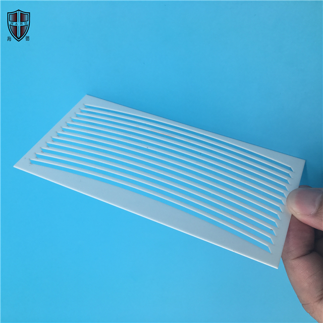 insulating electronic zirconia ceramic cooling fin substrate