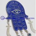 Hamsa Hand Wall Hanging Amulet Handmade Turkish Evil Eye Bead