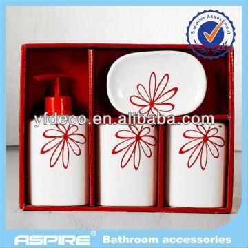 Houseware porcelain bathroom sets